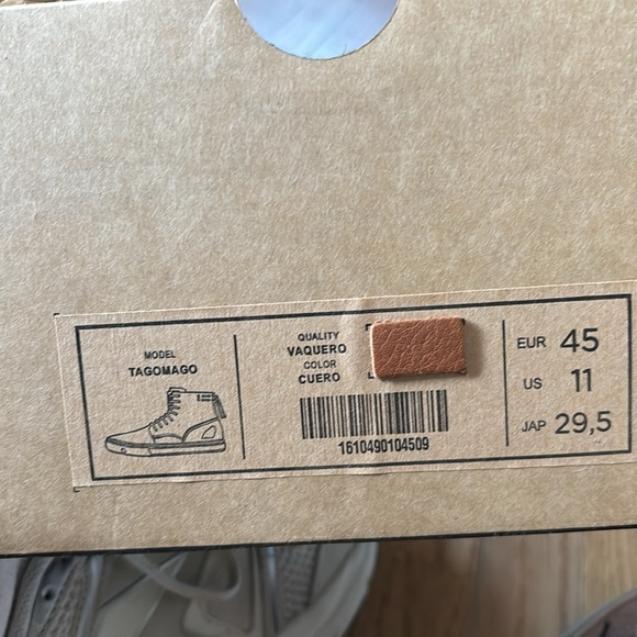 Satorisan Tagomago Vaguero high top shoes US 11 - Picture 5 of 6